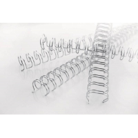 GBC Wirebind Encuadernacion de Alambre 9.5mm, A4 Negro (100), Profesional Duradero Flexible, Negro