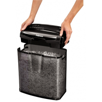 Fellowes M-7CM Destructora de Papel Manual Corte en Particulas, Destruye hasta 7 Hojas, 13L