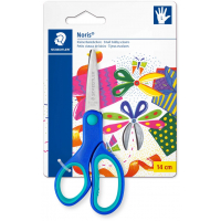 Staedtler Noris 965 Tijera Escolar de Seguridad Zurdos, Ergonomica. 14cm