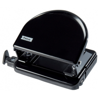 Petrus 52 Taladro Perforador Clasico Metalico, Hasta 20 Hojas, Negro
