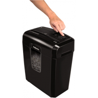 Fellowes 8C Destructora de Papel Manual Corte en Particulas, Destruye hasta 8 Hojas, 14L