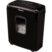 Fellowes 6M Destructora de Papel Manual Minicorte, Destruye hasta 6 Hojas, 13L