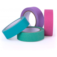Apli Pack Cintas Adhesivas de Papel Washi, 4 U, Tonos Nordik, Decorativas y Reutilizables, Multicolor