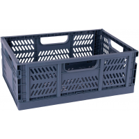 Caja de Plastico Apli Up North Plegable y Apilable de 430x290x160 mm