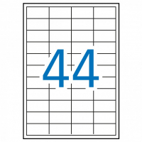 Apli Etiquetas Permanentes 48.5x25.4 mm. 100 Hojas A4