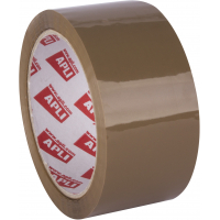 Precinto Marron Apli PP Economico 48mm x 66m. Bajo ruido