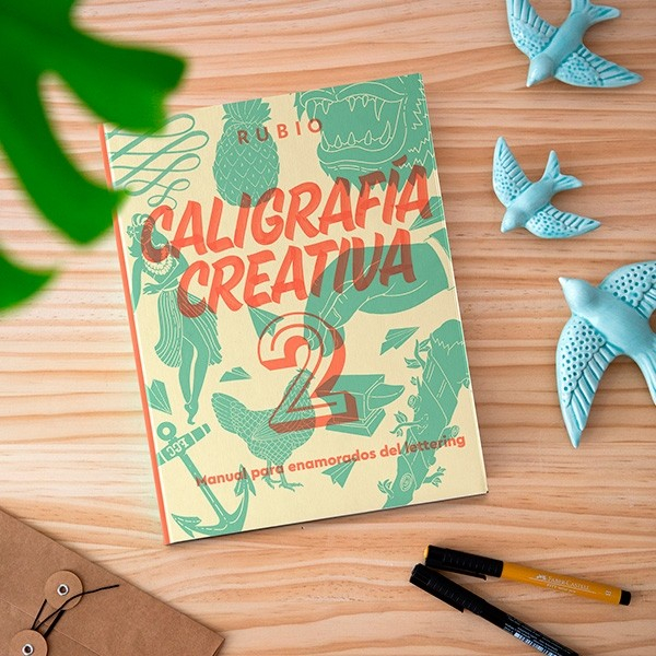 LIBRO CALIGRAFIA CREATIVA RUBIO 2