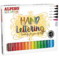 CAJA  ALPINO COLOR HAND LETTERING